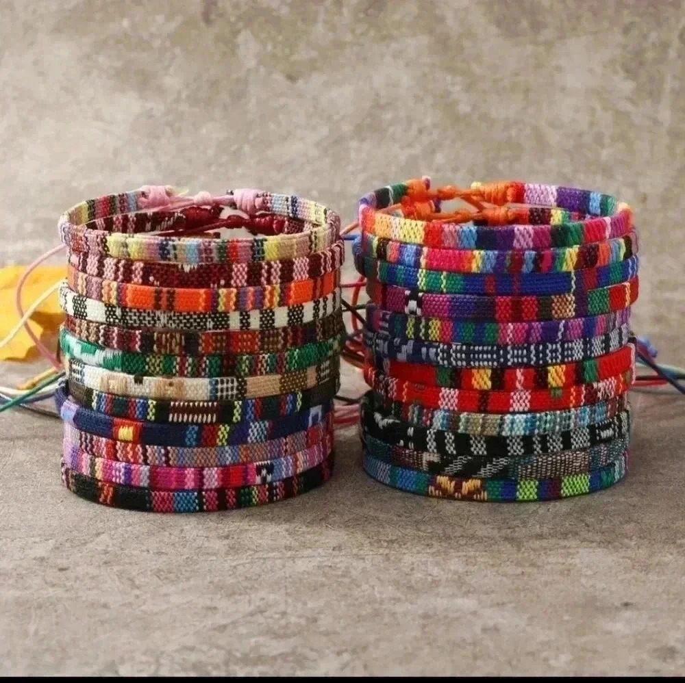 Bohemian women men bracelets (8 piece)
